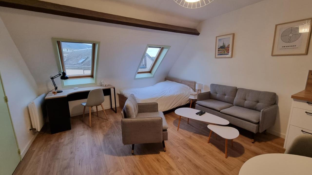 Studio Babylone - Parking & Wifi Chartres Luaran gambar